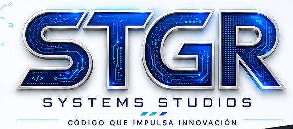 Logotipo STGR Systems Studios